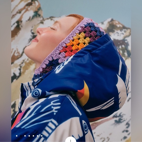 Farm Rio Blue Toucans Ski Jacket - Picture 2 of 11